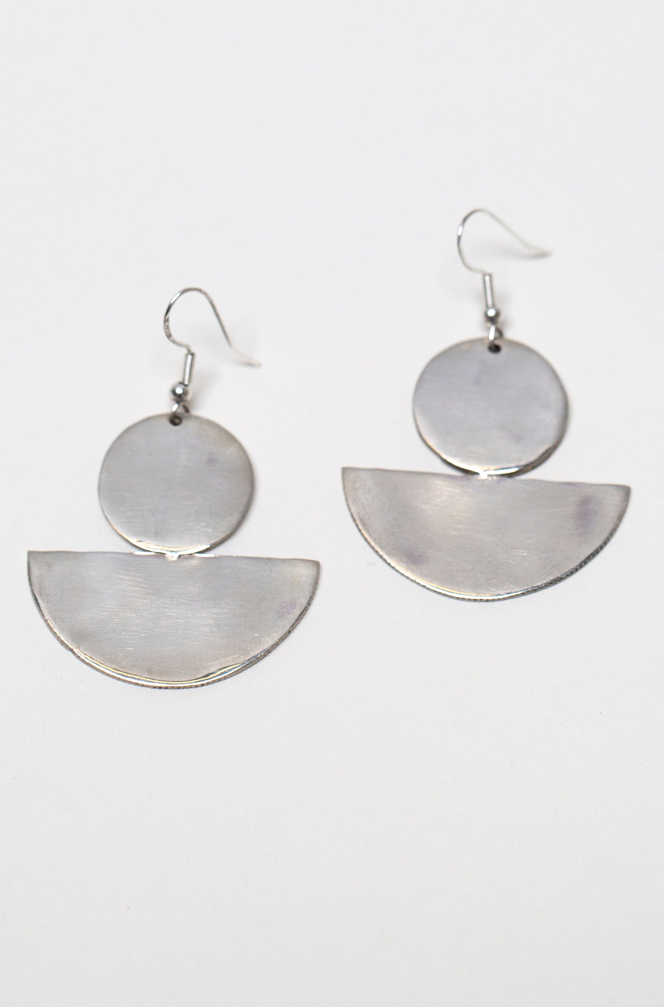 Moon Altar Earrings in Sterling Silver