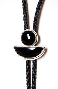 Moon Altar Bolo in Black Onyx
